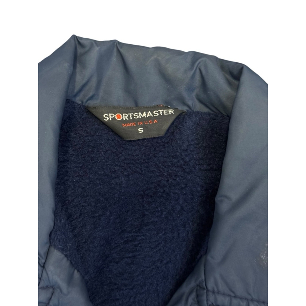 Vtg Sportsman Graphics Art International Union Fleece Lined Coaches Jacket Sz S​ - Picture 11 of 14